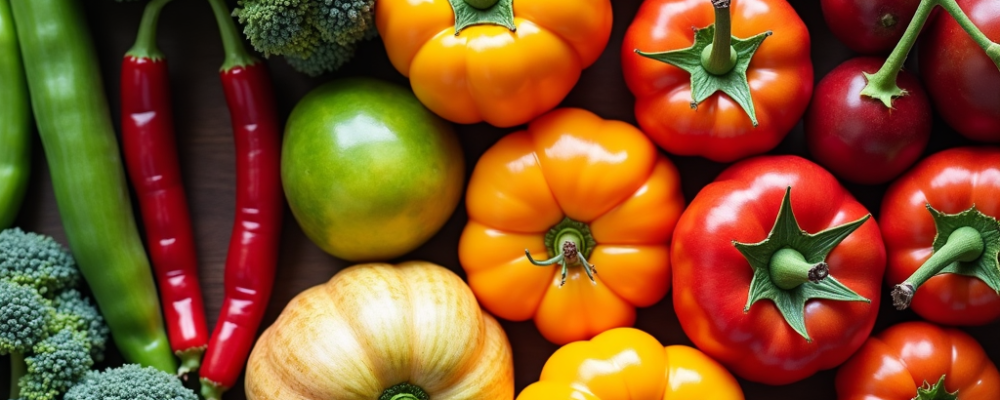 tray of fruits and vegetables for weight loss eating program